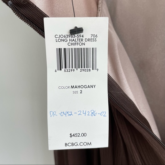BCBGMaxAzria Halter Maxi Dress - Picture 15 of 15